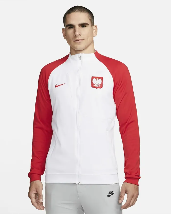 Men Nike Tracksuits Poland Academy Pro Whitesport Red