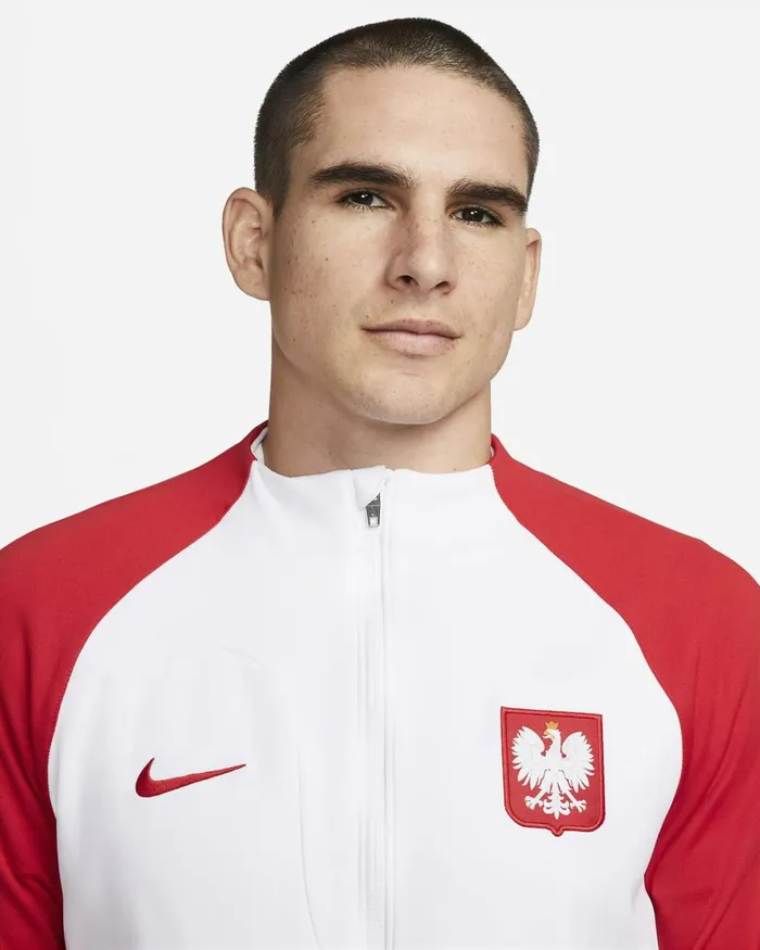 Men Nike Tracksuits Poland Academy Pro Whitesport Red