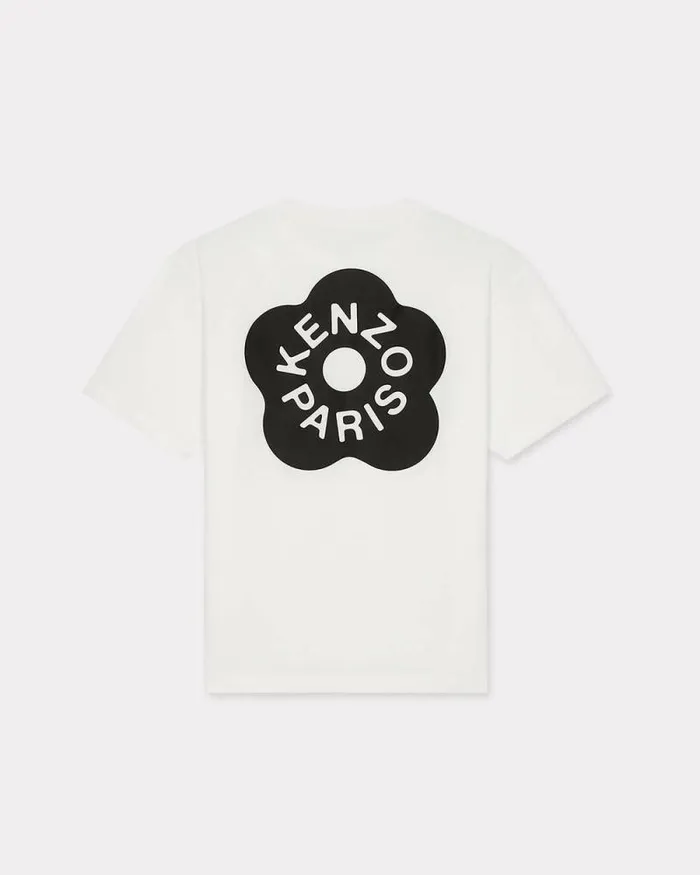 Men Oversize 039Boke Flower 20039 Tshirt Off White Kenzo Tshirts And Polos