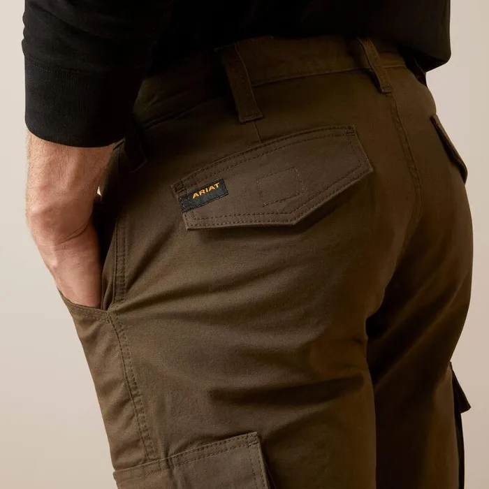 Men Pants and Shorts Ariat Rebar M4 Relaxed Made Tough Cargo Straight Pant Wren Men Pants and Shorts Ariat Rebar M4 Relaxed Made Tough Cargo Straight Pant Wren