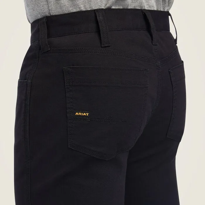 Men Pants and Shorts Ariat Rebar M7 DuraStretch Made Tough Straight Pant Black Men Pants and Shorts Ariat Rebar M7 DuraStretch Made Tough Straight Pant Black