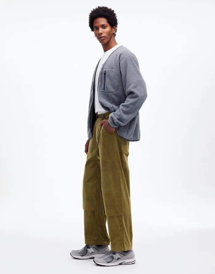 Men Pants Madewell Gramicci Corduroy Double Knee Pants Laurel