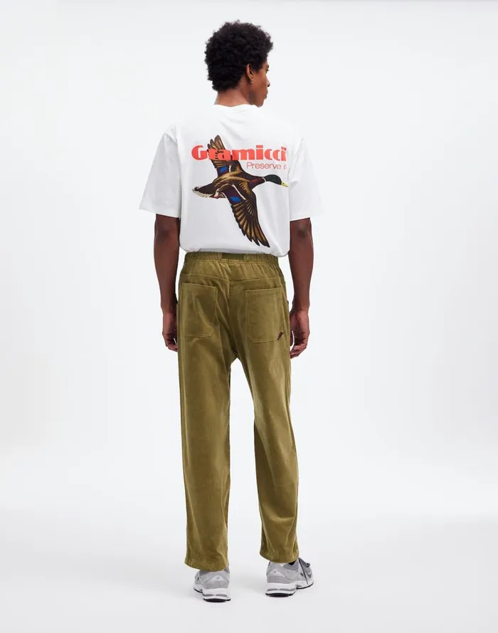 Men Pants Madewell Gramicci Corduroy Double Knee Pants Laurel