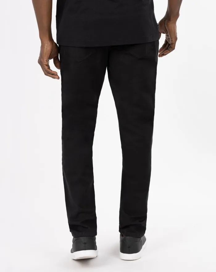 Men Pants TravisMathew CLOUD DENIM PANT Black Men Pants TravisMathew CLOUD DENIM PANT Black