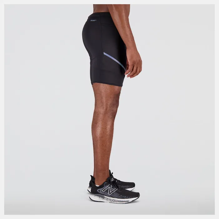 Men Q Speed 9 Inch 12 Tight Black New Balance Shorts Men Q Speed 9 Inch 12 Tight Black New Balance Shorts
