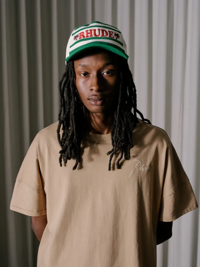 Men Rhude Hats BEACH CLUB HAT Greencream