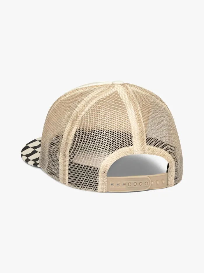 Men Rhude Hats CHEVRON RALLY TRUCKER HAT Offwhite