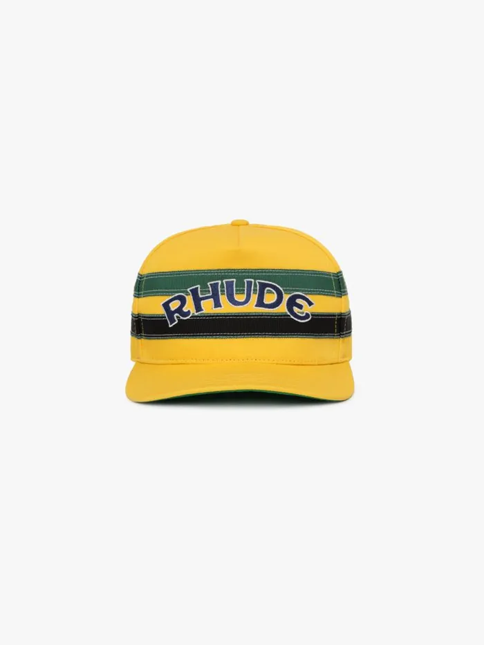 Men Rhude Hats SENNA STRUCTURED HAT Mustardmulti