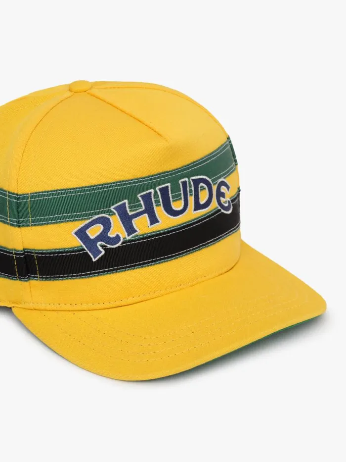 Men Rhude Hats SENNA STRUCTURED HAT Mustardmulti