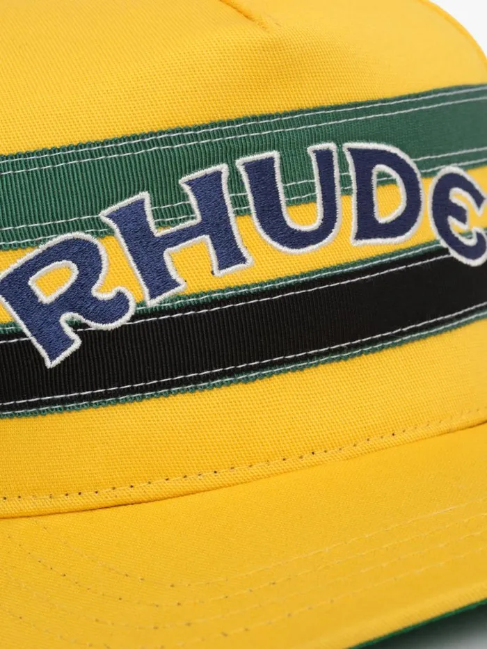 Men Rhude Hats SENNA STRUCTURED HAT Mustardmulti