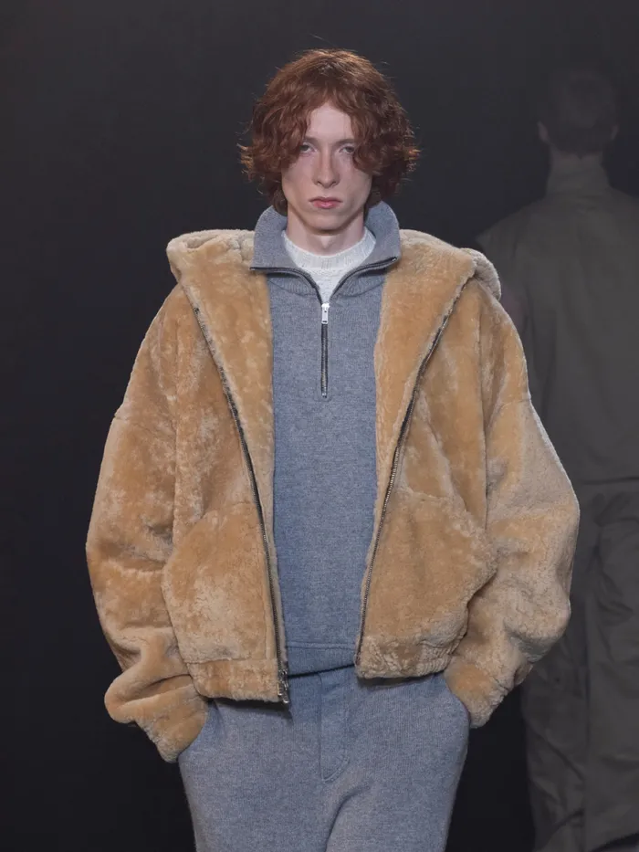 Men Rhude Luxe Knitwear CABLE KNIT CREWNECK Creme