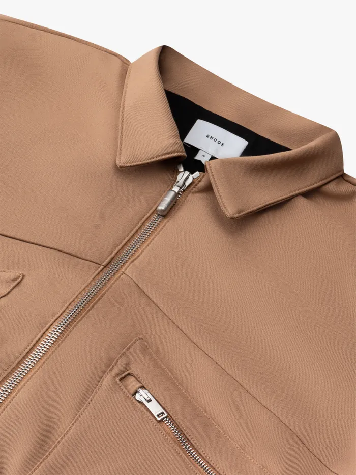 Men Rhude Outerwear SAMBAC SUITING JACKET Tan