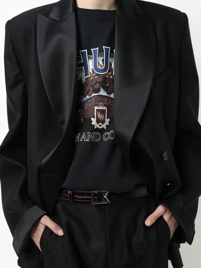 Men Rhude Outerwear SUIT JACKET Black