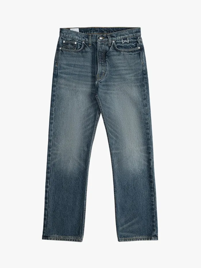 Men Rhude Pants 90S DENIM Dark Indigo