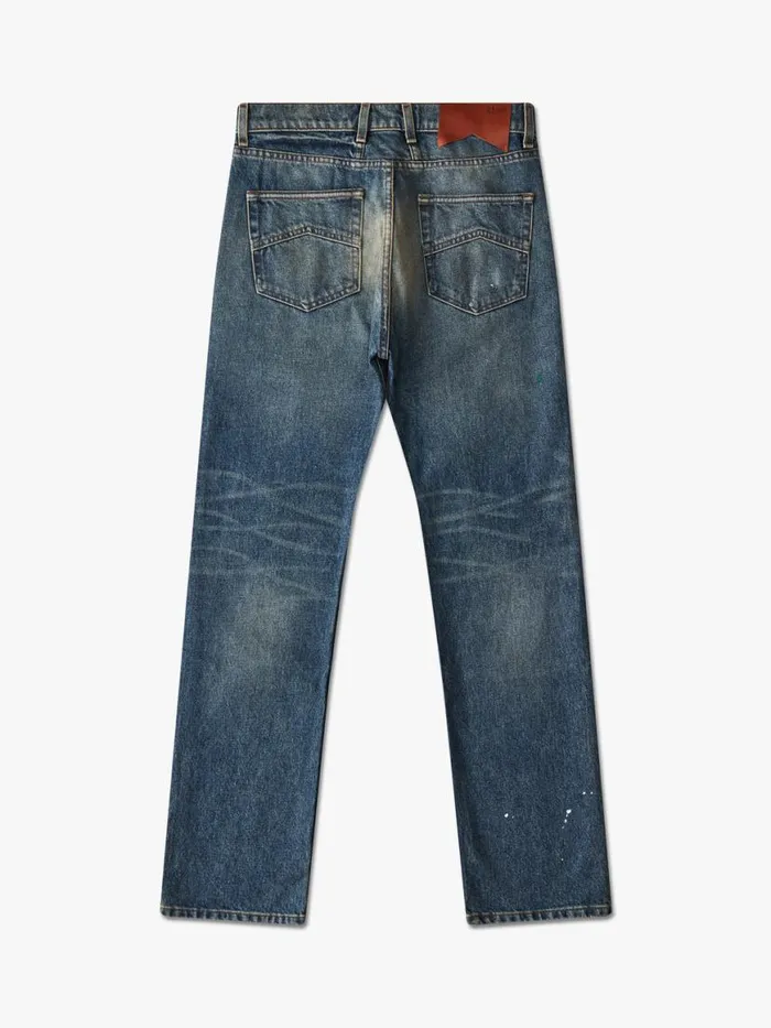 Men Rhude Pants 90S DENIM Indigo