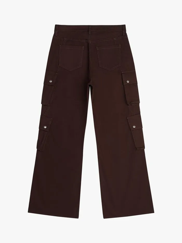 Men Rhude Pants DESERT CARGOS Brown