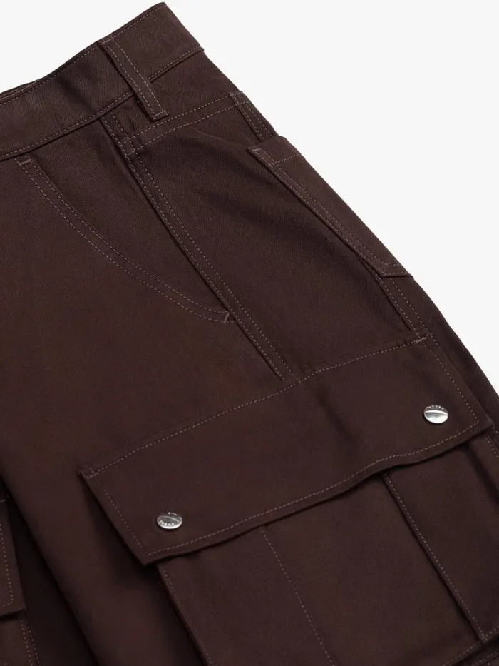 Men Rhude Pants DESERT CARGOS Brown