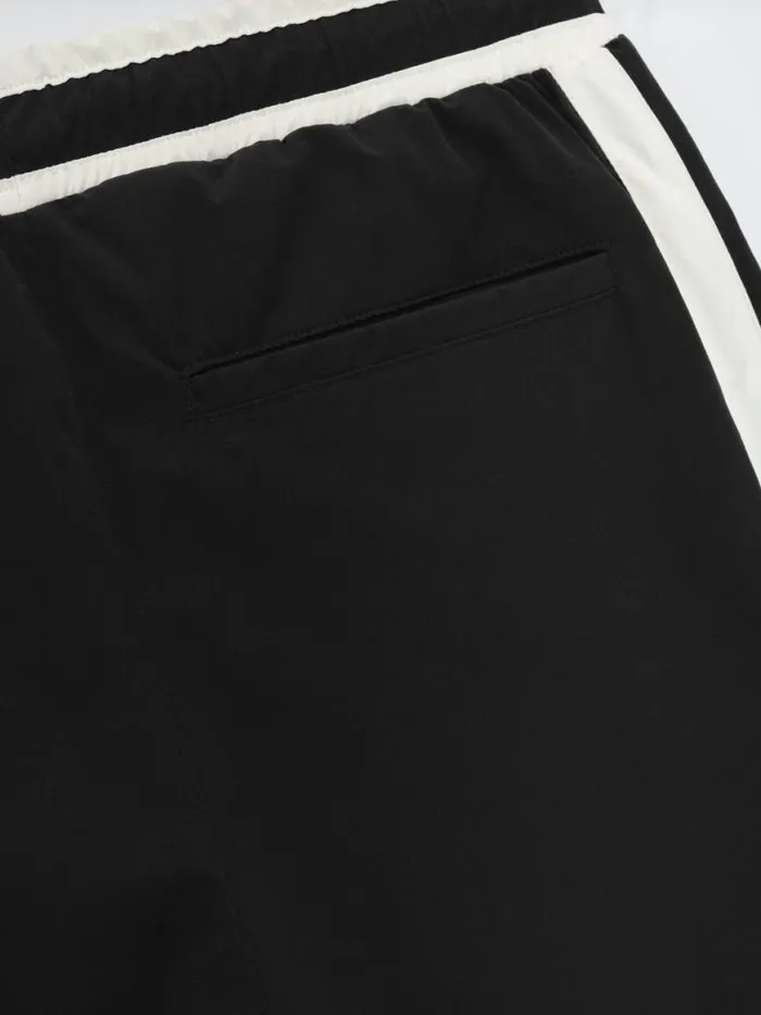 Men Rhude Pants SKITRACK PANTS Blackwhite