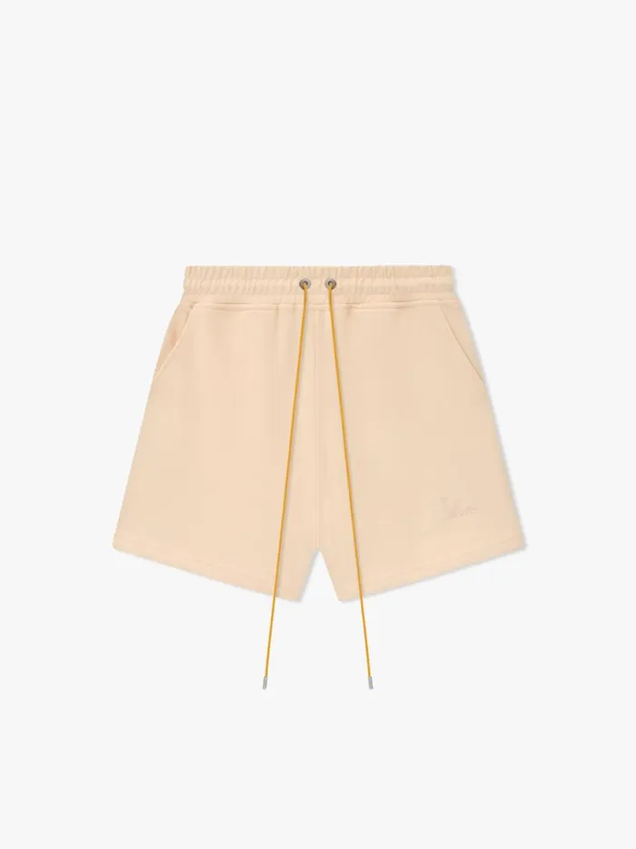 Men Rhude Shorts PIQUE SHORTS Cream