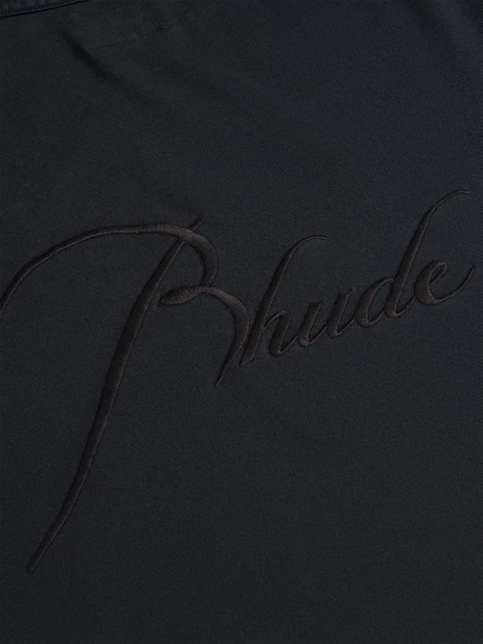 Men Rhude Tees LS REVERSE TEE Black