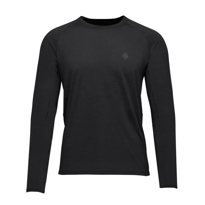 Men Shirts Black Diamond Lightwire LS Tech Tee