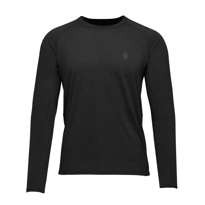 Men Shirts Black Diamond Lightwire LS Tech Tee