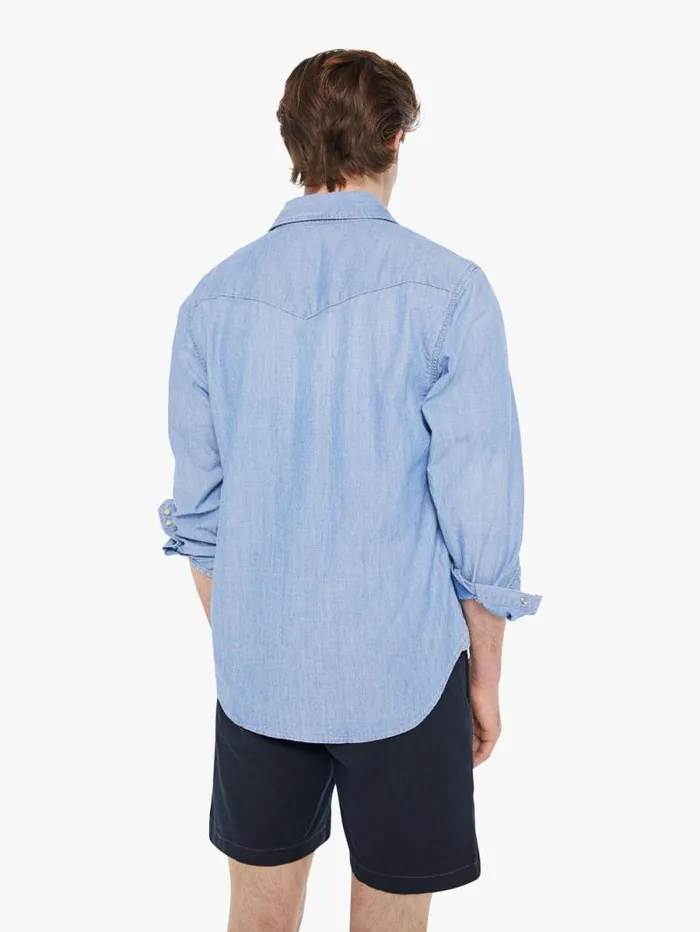 Men Shirts Mother Denim The Sawdust Blue medium