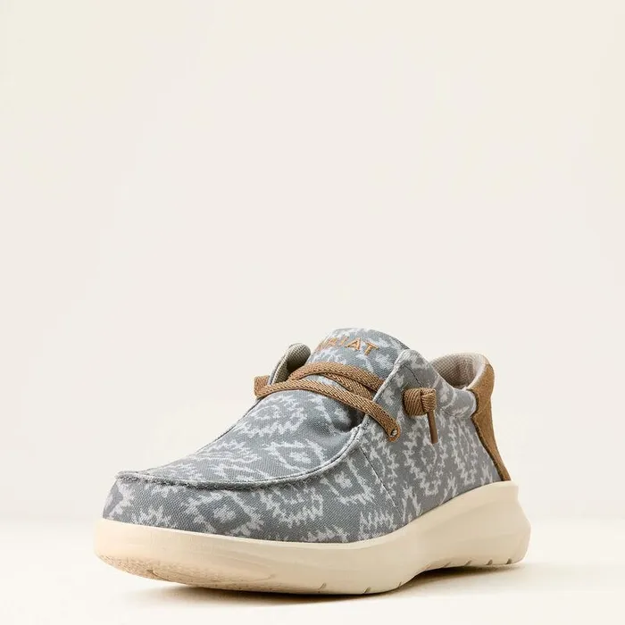 Men Shoes and Sneakers Ariat Hilo Grey Flannel Blanketbark Brown
