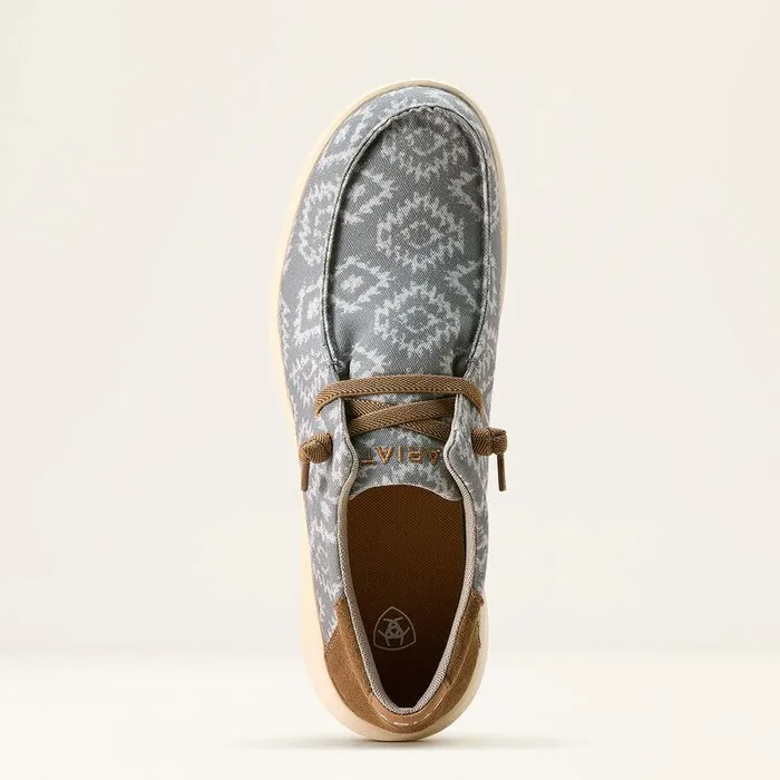 Men Shoes and Sneakers Ariat Hilo Grey Flannel Blanketbark Brown Men Shoes and Sneakers Ariat Hilo Grey Flannel Blanketbark Brown