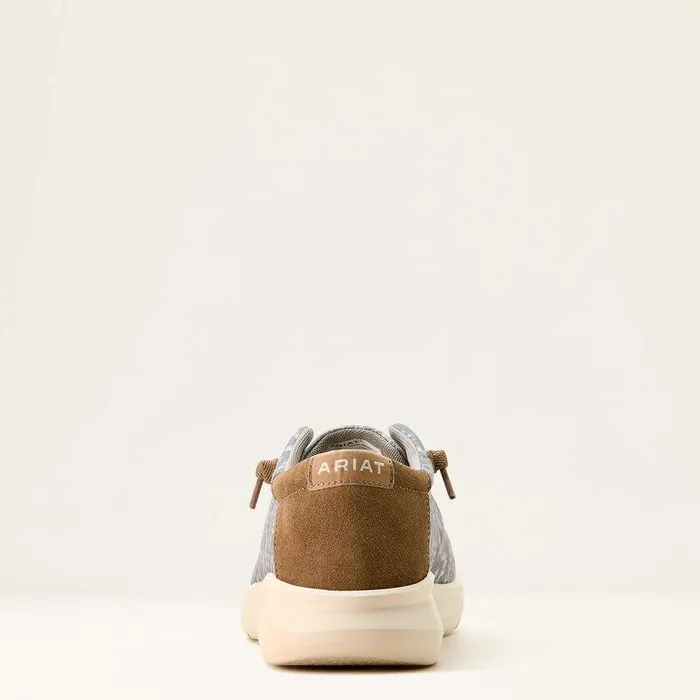 Men Shoes and Sneakers Ariat Hilo Grey Flannel Blanketbark Brown Men Shoes and Sneakers Ariat Hilo Grey Flannel Blanketbark Brown