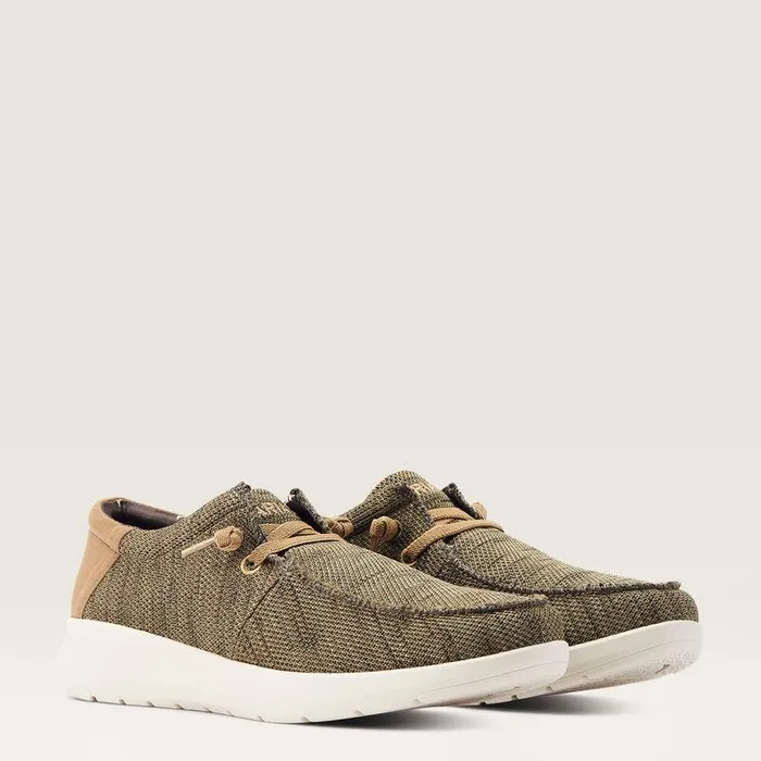 Men Shoes and Sneakers Ariat Hilo Heathered Olivetan Men Shoes and Sneakers Ariat Hilo Heathered Olivetan