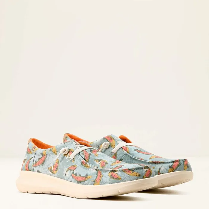 Men Shoes and Sneakers Ariat Hilo Shoe Olive Rainbow Trout Men Shoes and Sneakers Ariat Hilo Shoe Olive Rainbow Trout