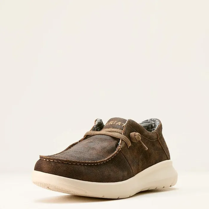 Men Shoes and Sneakers Ariat Hilo Shoe Western Brown