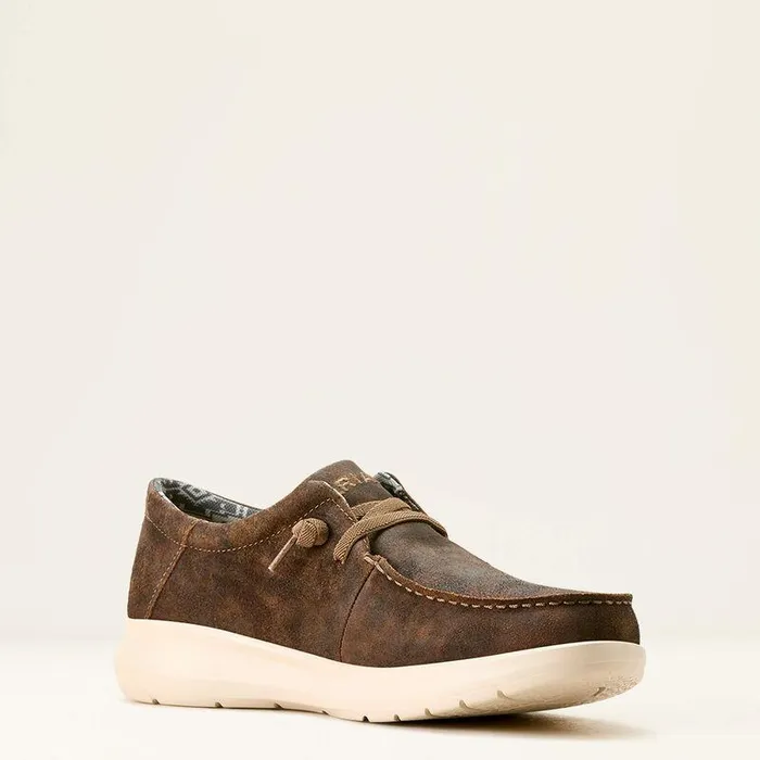 Men Shoes and Sneakers Ariat Hilo Shoe Western Brown Men Shoes and Sneakers Ariat Hilo Shoe Western Brown