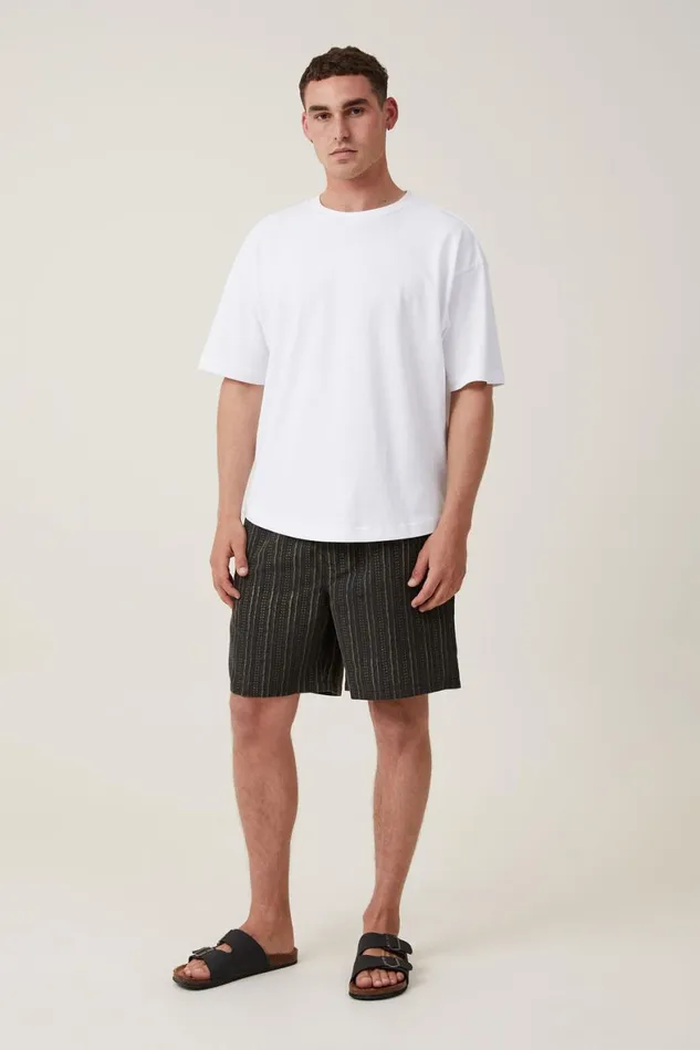 Men Shorts Cotton On Kahuna Short Black Vertical