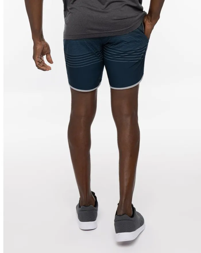 Men Shorts TravisMathew GO TIME 30 ACTIVE SHORT 75IN Blue Nights Men Shorts TravisMathew GO TIME 30 ACTIVE SHORT 75IN Blue Nights