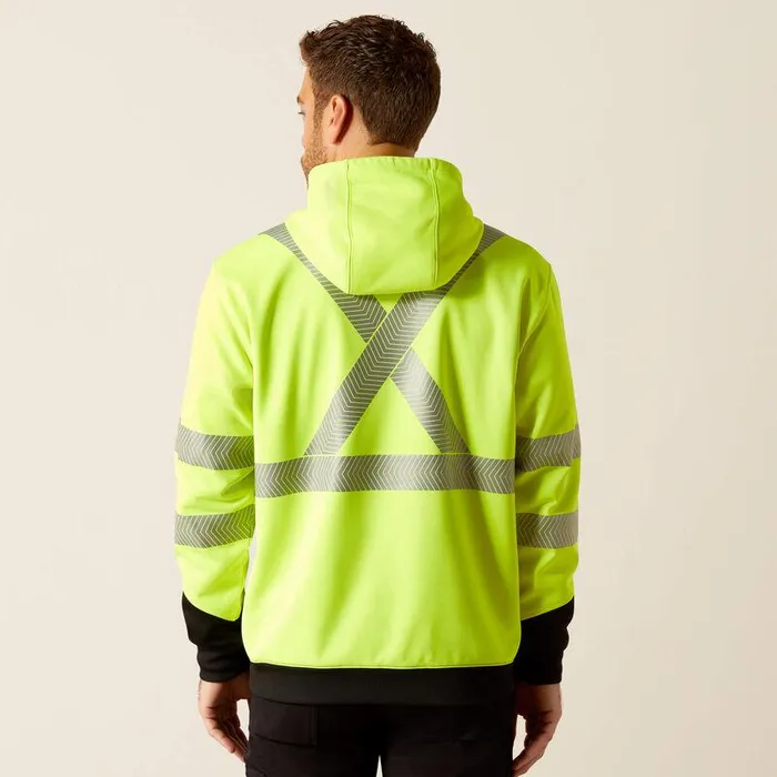 Men Sweatshirts and Hoodies Ariat Rebar HiVis Hoodie Hivis Yellow Men Sweatshirts and Hoodies Ariat Rebar HiVis Hoodie Hivis Yellow