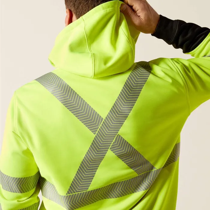 Men Sweatshirts and Hoodies Ariat Rebar HiVis Hoodie Hivis Yellow Men Sweatshirts and Hoodies Ariat Rebar HiVis Hoodie Hivis Yellow
