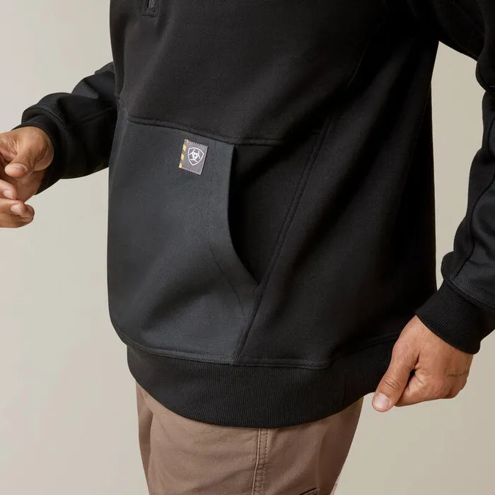 Men Sweatshirts and Hoodies Ariat Rebar Workman Duracanvas 14 Zip Sweatshirt Blackand Black Men Sweatshirts and Hoodies Ariat Rebar Workman Duracanvas 14 Zip Sweatshirt Blackand Black