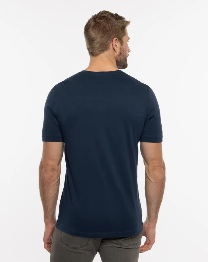 Men Tees TravisMathew DECENT PROPOSAL TEE Total Eclipse Men Tees TravisMathew DECENT PROPOSAL TEE Total Eclipse