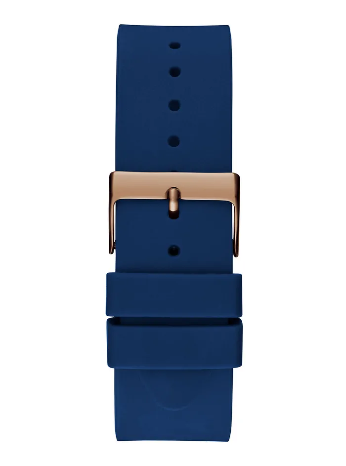 Men Watches GUESS Blue Max Silicone Watch Men Watches GUESS Blue Max Silicone Watch