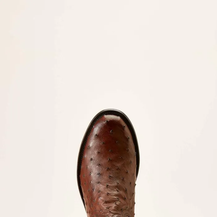 Men Western Boots Ariat Bench Made Clanton Western Boot Bourbon Full Quill Ostrich Men Western Boots Ariat Bench Made Clanton Western Boot Bourbon Full Quill Ostrich