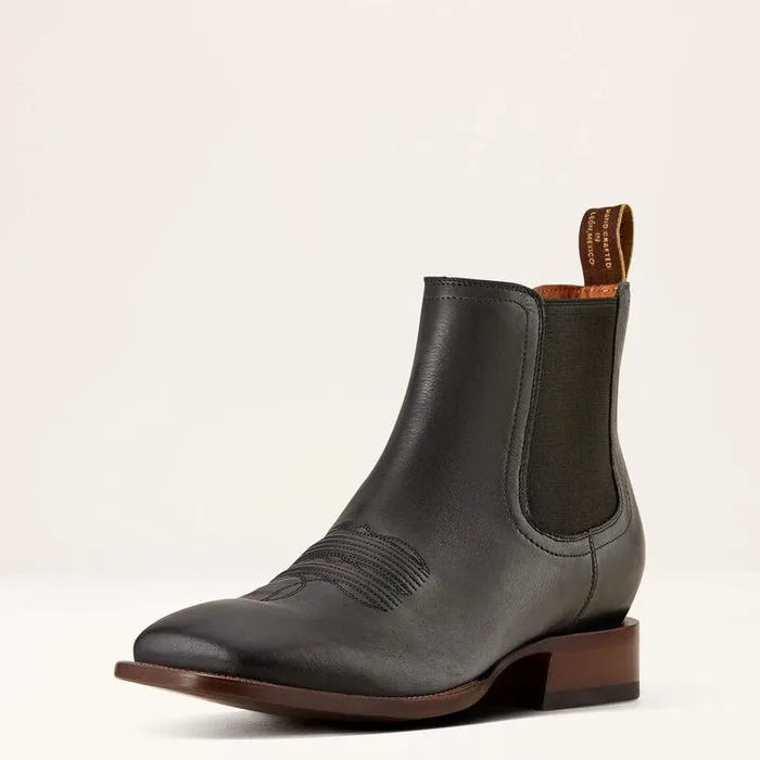 Men Western Boots Ariat Bench Made Younger Western Boot Cool Black Bison