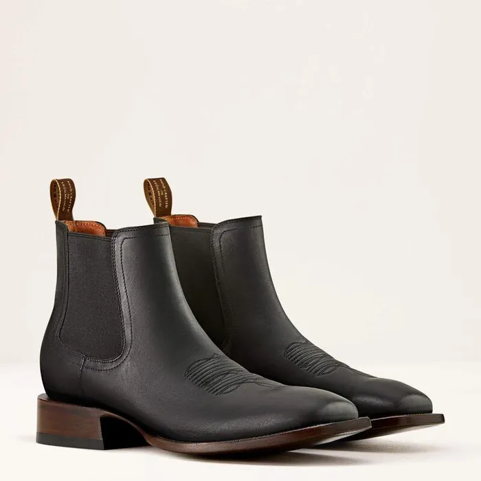 Men Western Boots Ariat Bench Made Younger Western Boot Cool Black Bison Men Western Boots Ariat Bench Made Younger Western Boot Cool Black Bison