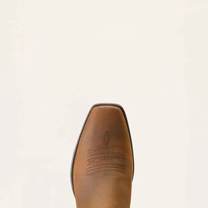 Men Western Boots Ariat Booker Ultra Square Toe Western Boot Oily Distressed Tan Men Western Boots Ariat Booker Ultra Square Toe Western Boot Oily Distressed Tan