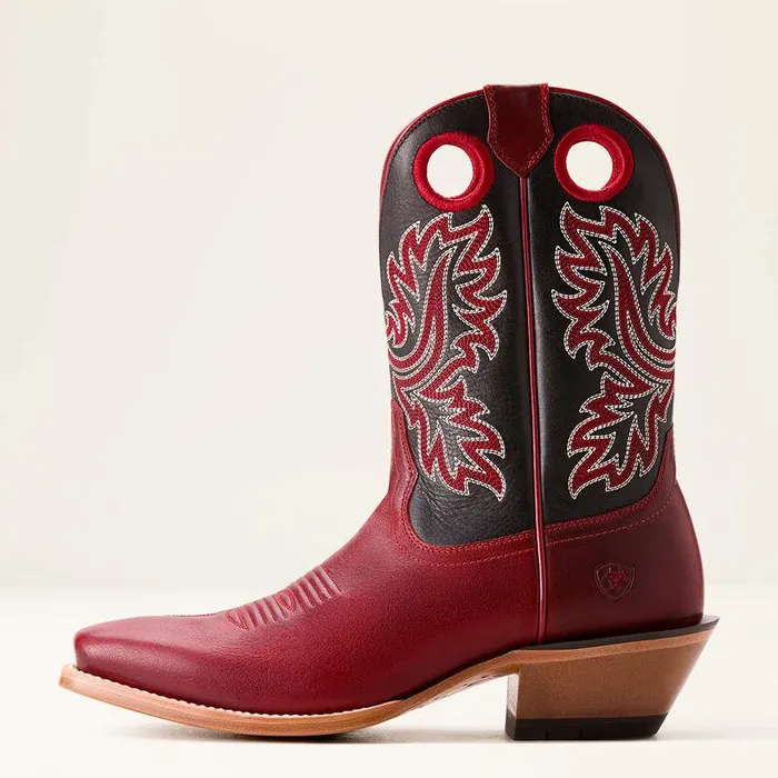 Men Western Boots Ariat Bronc Stomper Cowboy Boot Flame Redraven Black Men Western Boots Ariat Bronc Stomper Cowboy Boot Flame Redraven Black