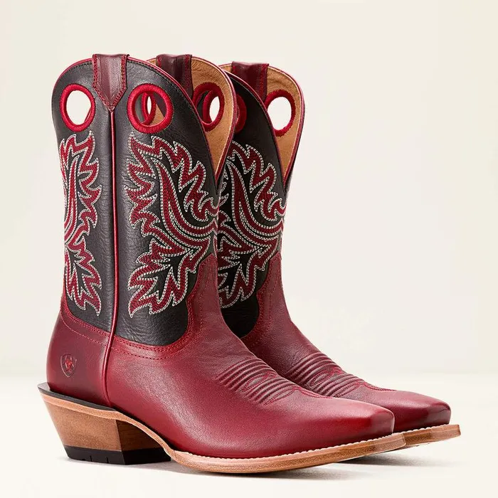 Men Western Boots Ariat Bronc Stomper Cowboy Boot Flame Redraven Black Men Western Boots Ariat Bronc Stomper Cowboy Boot Flame Redraven Black