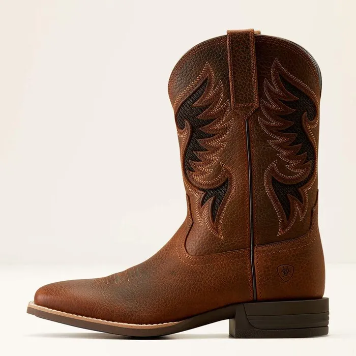 Men Western Boots Ariat Cowpuncher VentTEK Cowboy Boot Brown Oiled Rowdy Men Western Boots Ariat Cowpuncher VentTEK Cowboy Boot Brown Oiled Rowdy