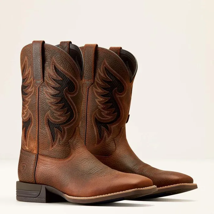 Men Western Boots Ariat Cowpuncher VentTEK Cowboy Boot Brown Oiled Rowdy Men Western Boots Ariat Cowpuncher VentTEK Cowboy Boot Brown Oiled Rowdy
