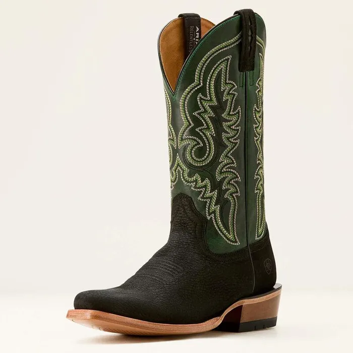 Men Western Boots Ariat Futurity Relentless Bama Fury Cowboy Boot Black Bisonlucky Clover